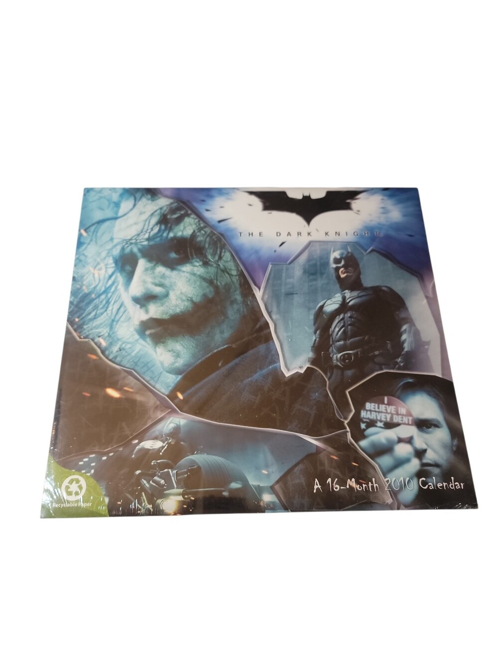 Sealed 2010 Batman Dark Knight 16-month Calendar HTF Collectible Heath Ledger